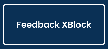 Feedback XBlock feedback